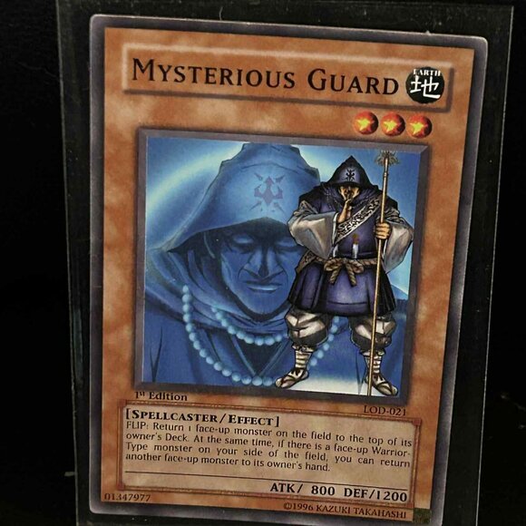 Mysterious Guard - LOD-021 - Common - 1st Edition Legacy of Darkness Yu-Gi-Oh! - Picture 1 of 1